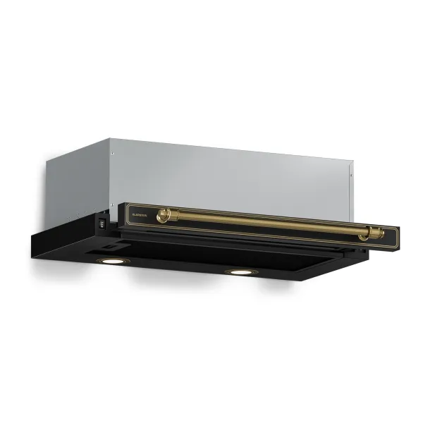 Klarstein Victoria vysúvacia digestor Elegant, retro inšpirovaný, nadčasový EEC A++ 375 m³/h 60 cm