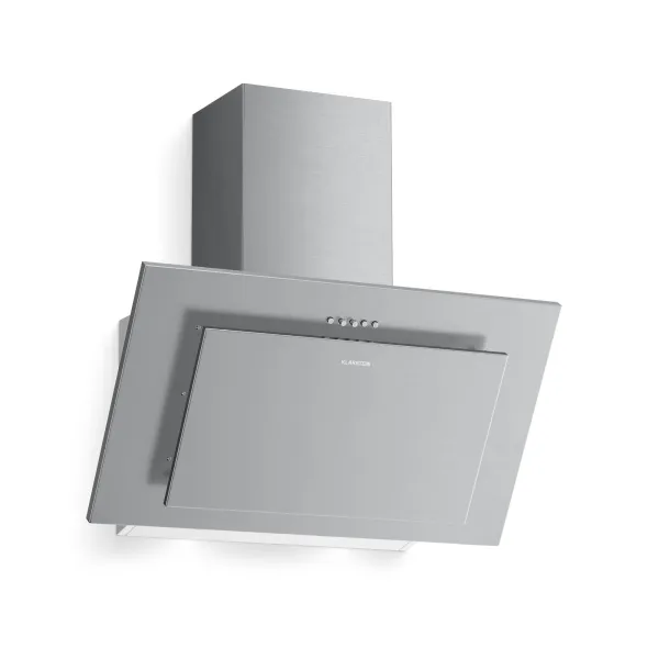 Klarstein Athena komínová digestoř | odťahový a recirkulačný režim | 254 m³/h | 56 W | 60 cm