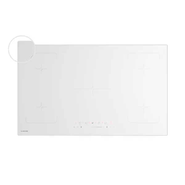 Klarstein Velaire indukčná varná doska | elegantná, minimalistická, výkonná | 5 varných zón | 7200 W | 90 cm