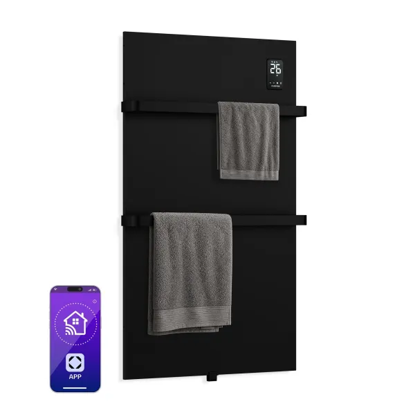Klarstein BathRadiant Smart infračervený panel | 600 W | 10 m² | Dotykové ovládanie a hlasový asistent