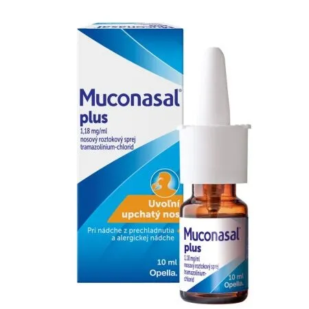 MUCONASAL Plus nosný sprej 10 ml