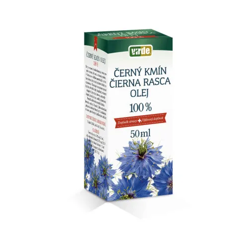 VIRDE Čierna rasca olej 50 ml