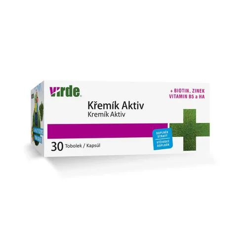 VIRDE Kremík aktiv 30 tabliet