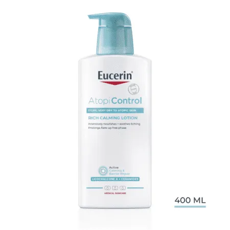 EUCERIN AtopiControl telové mlieko na suchú pleť 400 ml