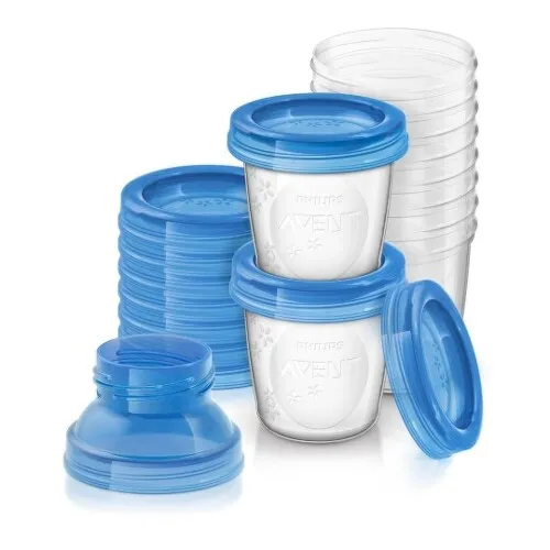 AVENT Via zásobníky s adaptérom set