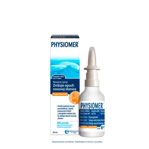 PHYSIOMER Nosový sprej hypertonický 20 ml