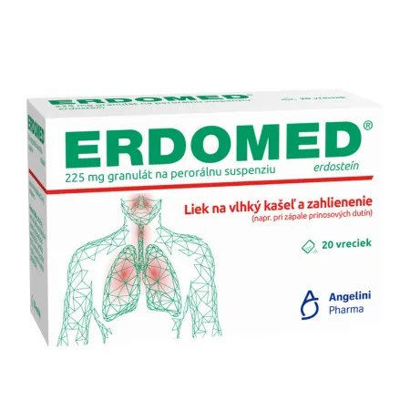 ERDOMED 225 mg 20 vreciek