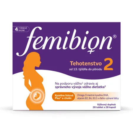FEMIBION 2 Tehotenstvo 28 tabliet + 28 kapsúl