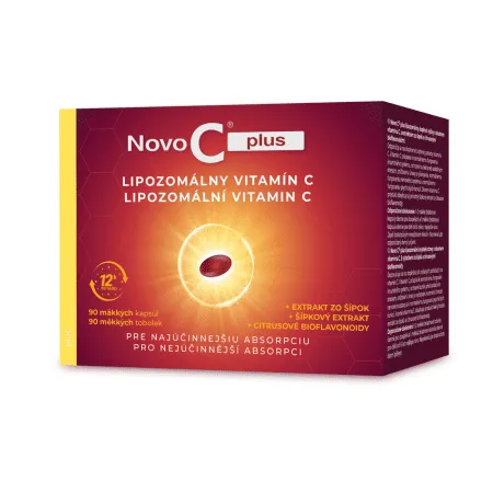 NOVO C plus lipozomálny vitamín C 90 kapsúl