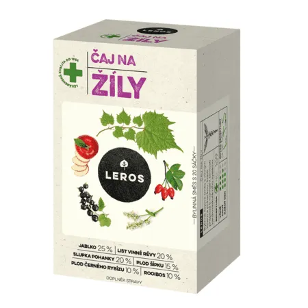 LEROS Čaj na žily 20 x 2 g