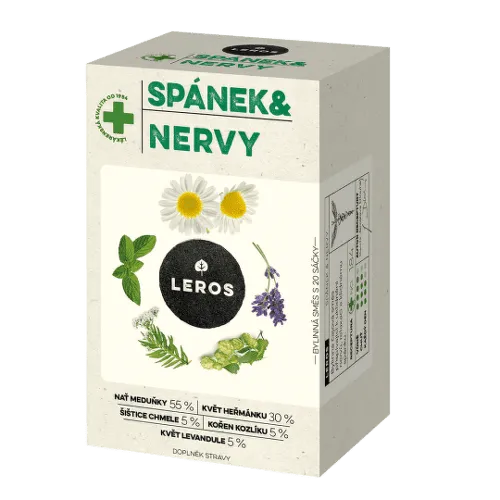 LEROS Spánok a nervy 20 x 1,3 g