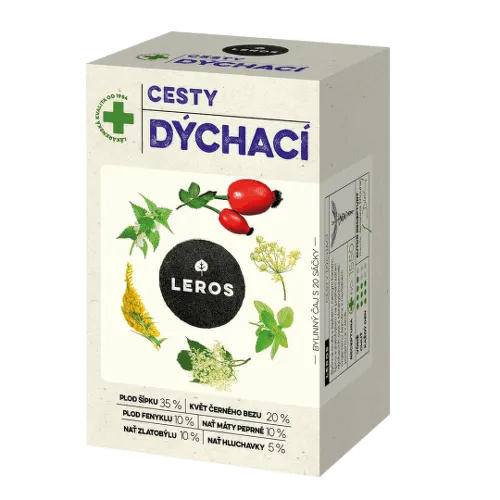 LEROS Dýchacie cesty 20 x 1,5 g