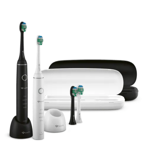 TRUELIFE Sonicbrush compact duo sada sonických zubných kefiek + cestovné puzdrá 2 ks