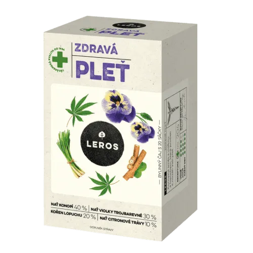 LEROS Zdravá pleť 20 x 1,5 g