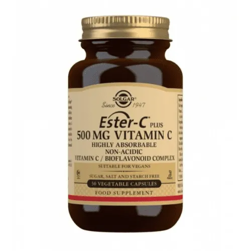 SOLGAR Ester-c plus 500 mg 50 kapsúl