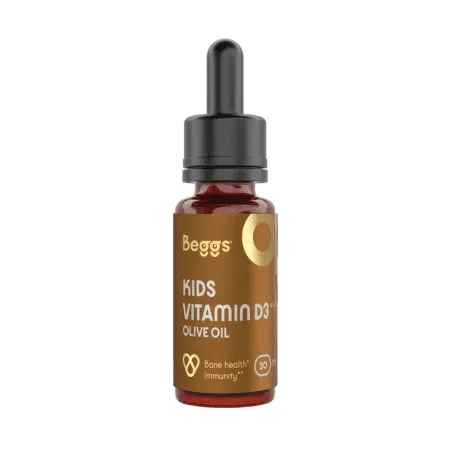 BEGGS Kids vitamín D3 400 IU olive oil kvapky 30 ml