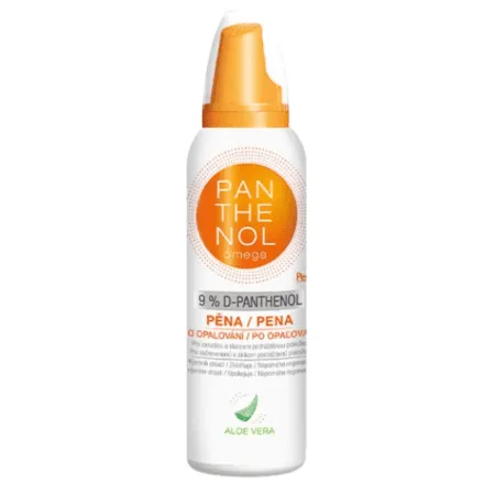 OMEGA PANTHENOL 9% Aloe vera chladivá pena po opaľovaní 200 ml