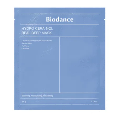 BIODANCE Hydro cera-nol real deep hydratačná maska na tvár 1 ks
