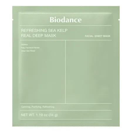 BIODANCE Refreshing sea kelp real deep maska na tvár 1 ks