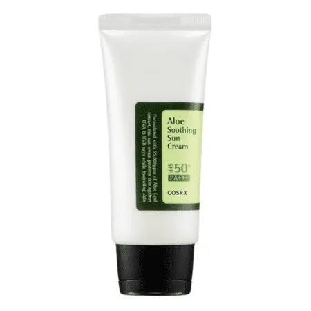 COSRX Aloe soothing sun cream SPF50/PA+++ opaľovací krém 50 ml
