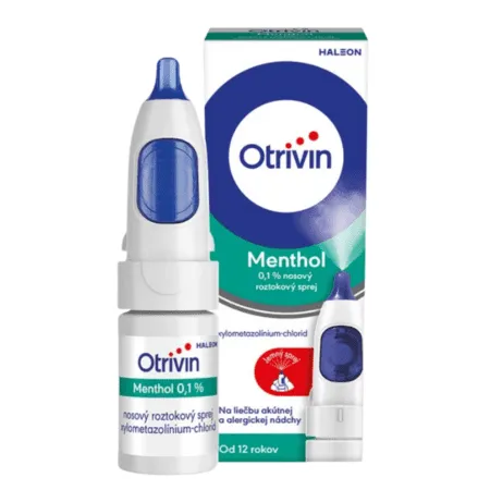 OTRIVIN Menthol 0,1% nosový sprej 10 ml