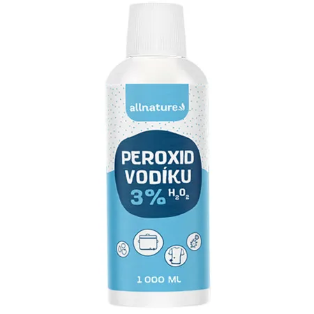 ALLNATURE Peroxid vodíka 3% 1000 ml
