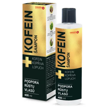 CEMIO Kofein šampón podpora rastu vlasov 400 ml