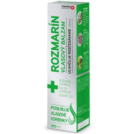 CEMIO Rozmarín vlasový balzam pre ľahšie rozčesávanie vlasov 250 ml