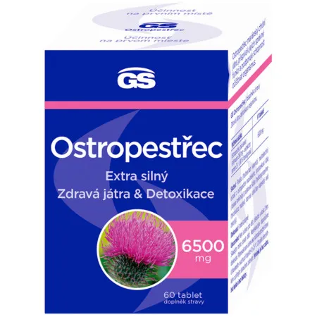 GS Ostropestrec 60 tabliet