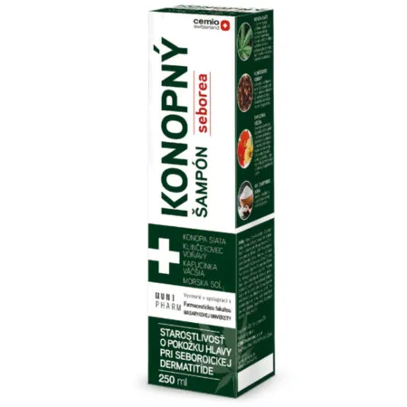 CEMIO Konopný šampón seborea 250 ml