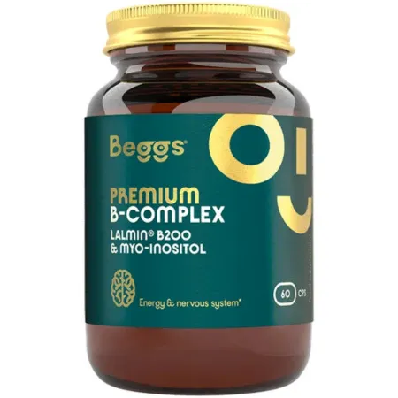 BEGGS B Complex lalmin + myo-inositol 60 kapsúl