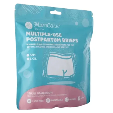 MomCare Popôrodné nohavičky na viacnásobné použitie 2XL 4 ks