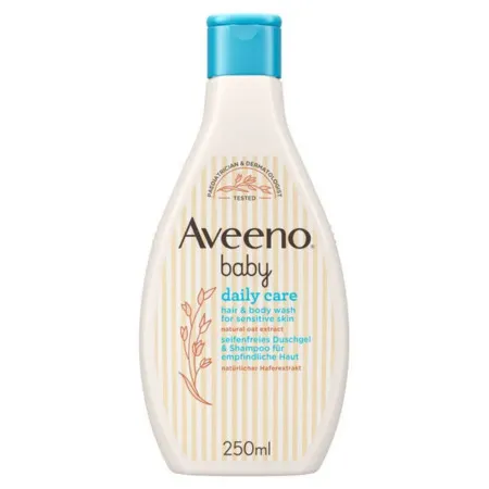 AVEENO Baby daily care umývací gél na telo a vlásky 250 ml