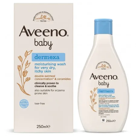 AVEENO Baby dermexa good night emolienčný balzam na dobrú noc 75 ml