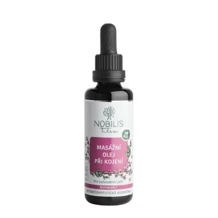 NOBILIS TILIA Masážny olej pri dojčení 50 ml