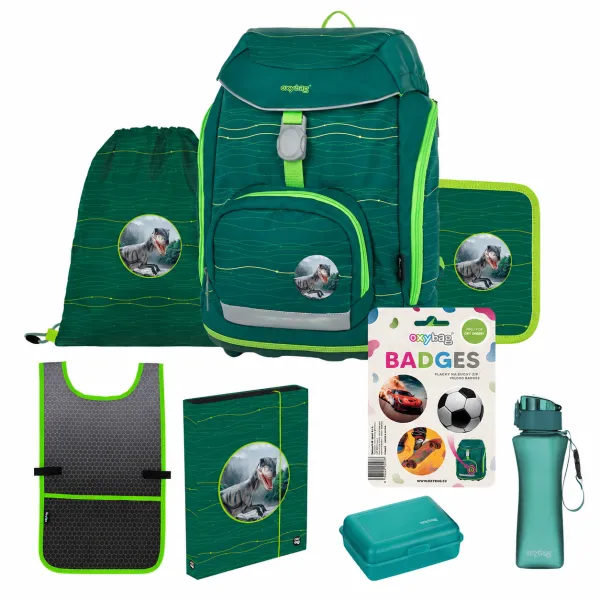 Oxybag Školský set 8-dielny OXY Sherpy Green
