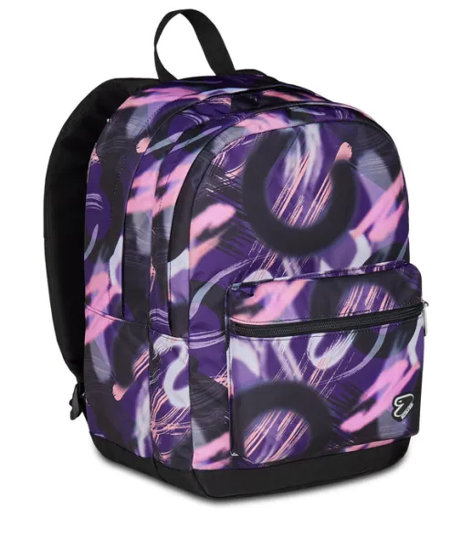 Študentský batoh Seven POTENT VIOLET PRO XXL + slúchadlá