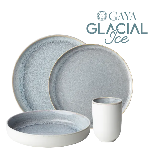 Porcelánový set 16 ks - Gaya Atelier Glacial Ice - 453149