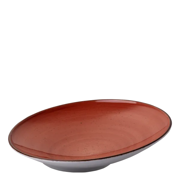 Tanier na cestoviny Curve 30 cm červený - Hotel Inn Chic farebný - 492153
