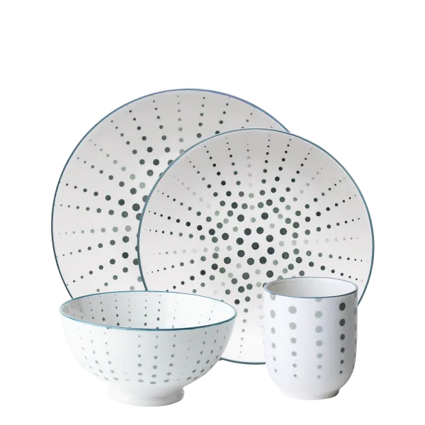 Porcelánový set 24 ks – Gaya Elements Earth - W0095