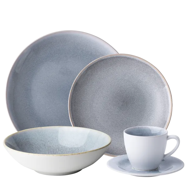 Porcelánový set 20 ks — Gaya Atelier Glacial Ice Lunasol - W0107