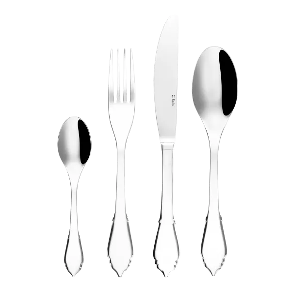 Príborový set 24 ks — 7th Generation Duke postriebrený - 119944