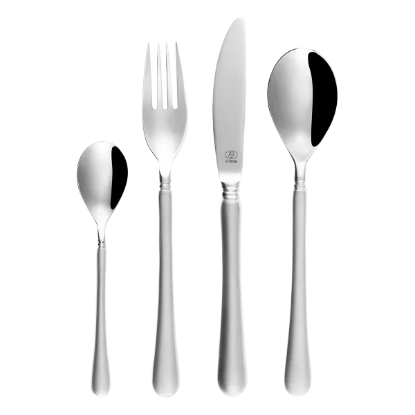 Príborový set 16ks — Kreta Quarz Platinum Line - W0196