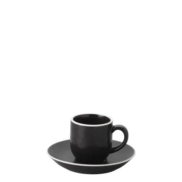 Mokka set 12 ks – Elements Yin & Yang black - W0226