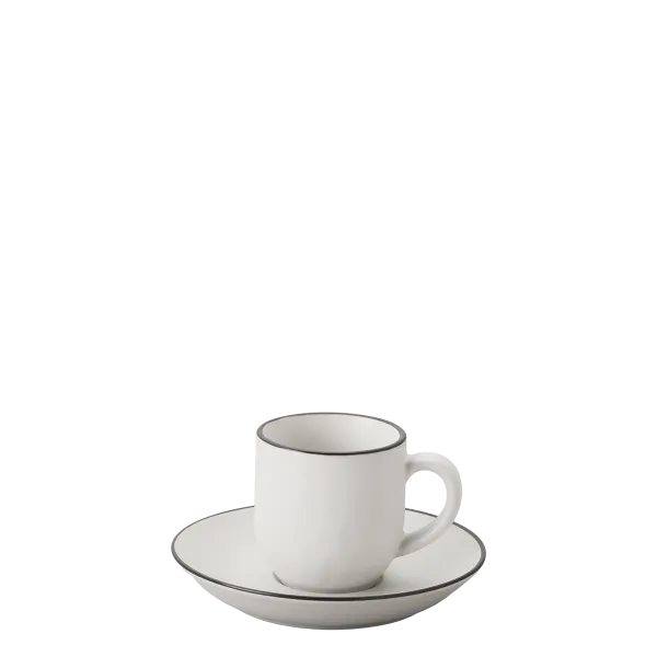 Mokka set 12 ks – Elements Yin & Yang white - W0230