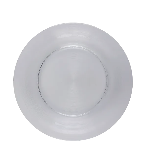 Tanier plytký 30 cm set 4 ks - Basic Chic Glas - 321200