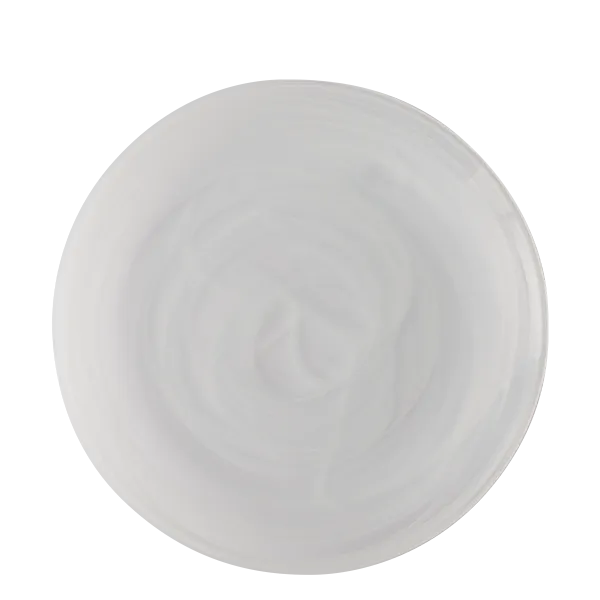 Tanier plytký biely 28 cm - Elements Glass - 321900