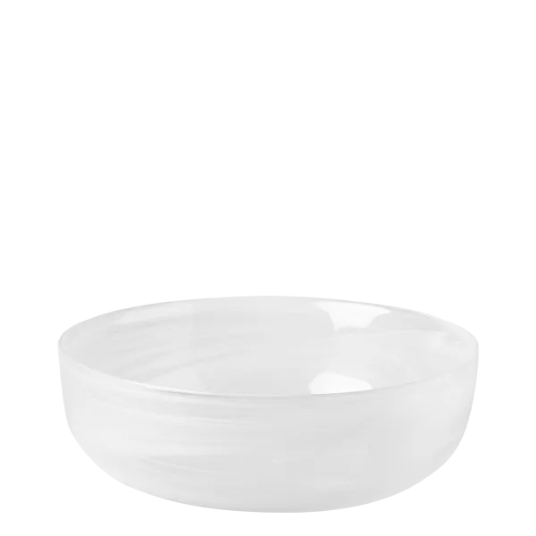 Miska biela 21 cm – Elements Glass - 321909