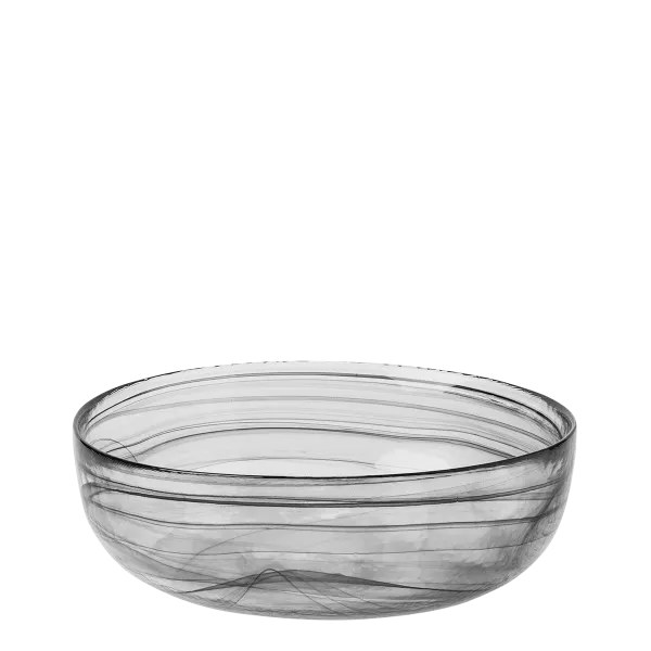 Miska čierna 21 cm – Elements Glass - 321924