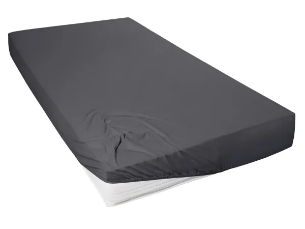 Primera napínacie prostieradlo s gumičkou po obvode, výška rohu do 22 cm. (antracitová, 180 – 200 x 200 cm)